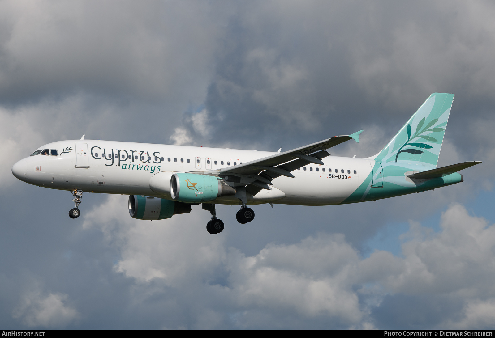 Aircraft Photo of 5B-DDQ | Airbus A320-214 | Cyprus Airways | AirHistory.net #703768
