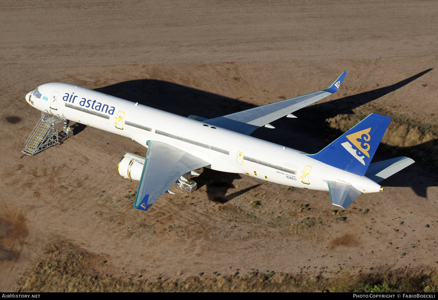 Aircraft Photo of N28833 | Boeing 757-28A | Air Astana | AirHistory.net #703787