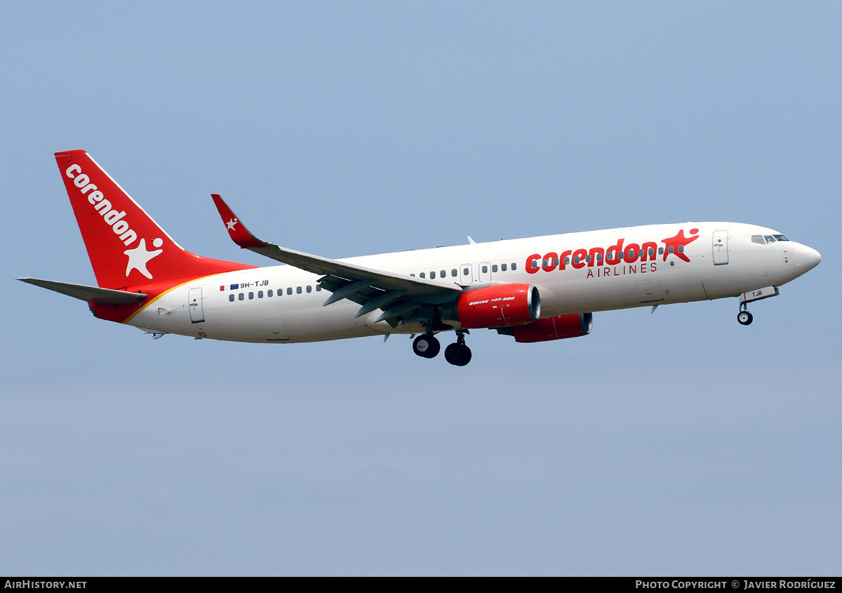 Aircraft Photo of 9H-TJB | Boeing 737-8FH | Corendon Airlines | AirHistory.net #703809