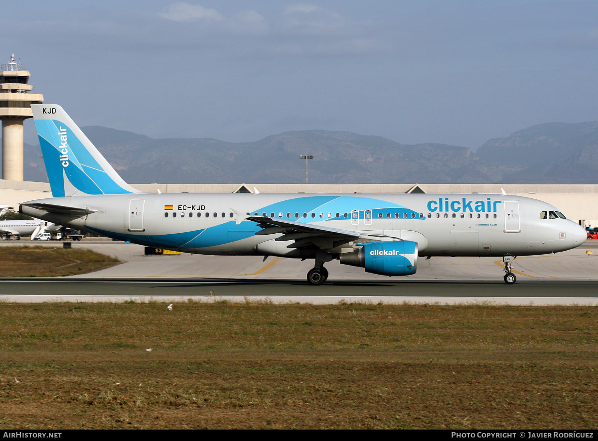 Aircraft Photo of EC-KJD | Airbus A320-216 | Clickair | AirHistory.net #703821
