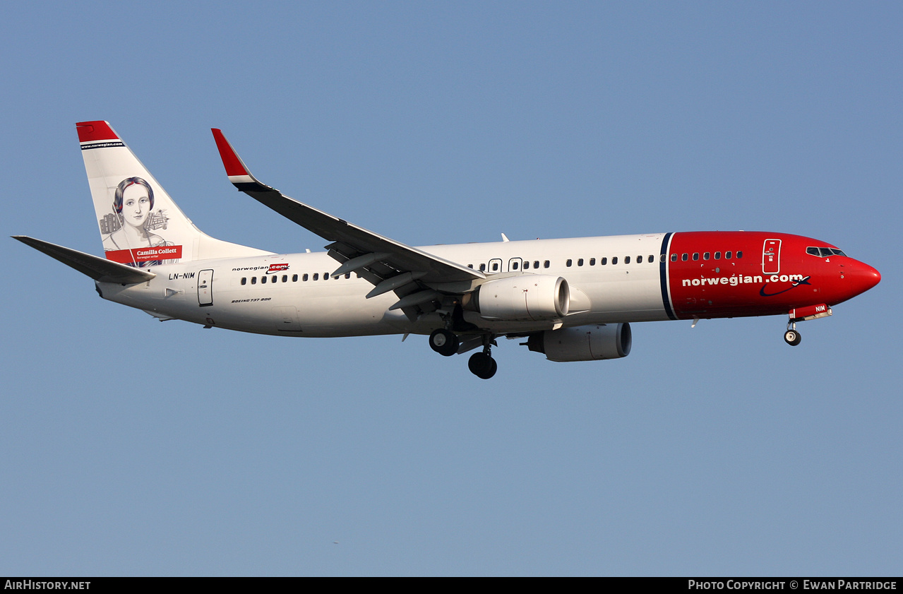 Aircraft Photo of LN-NIM | Boeing 737-8KN | Norwegian | AirHistory.net #703843