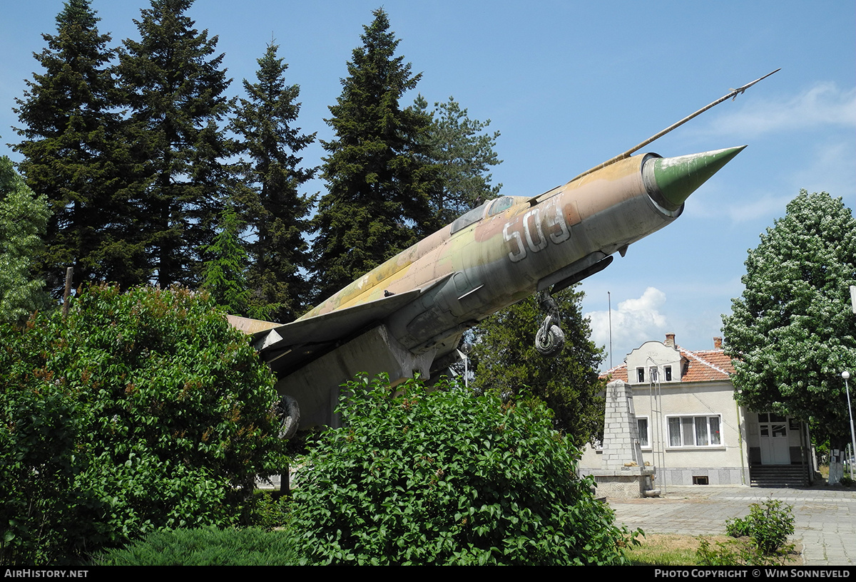 Aircraft Photo of 509 | Mikoyan-Gurevich MiG-21BIS Lazur | Bulgaria - Air Force | AirHistory.net #703862