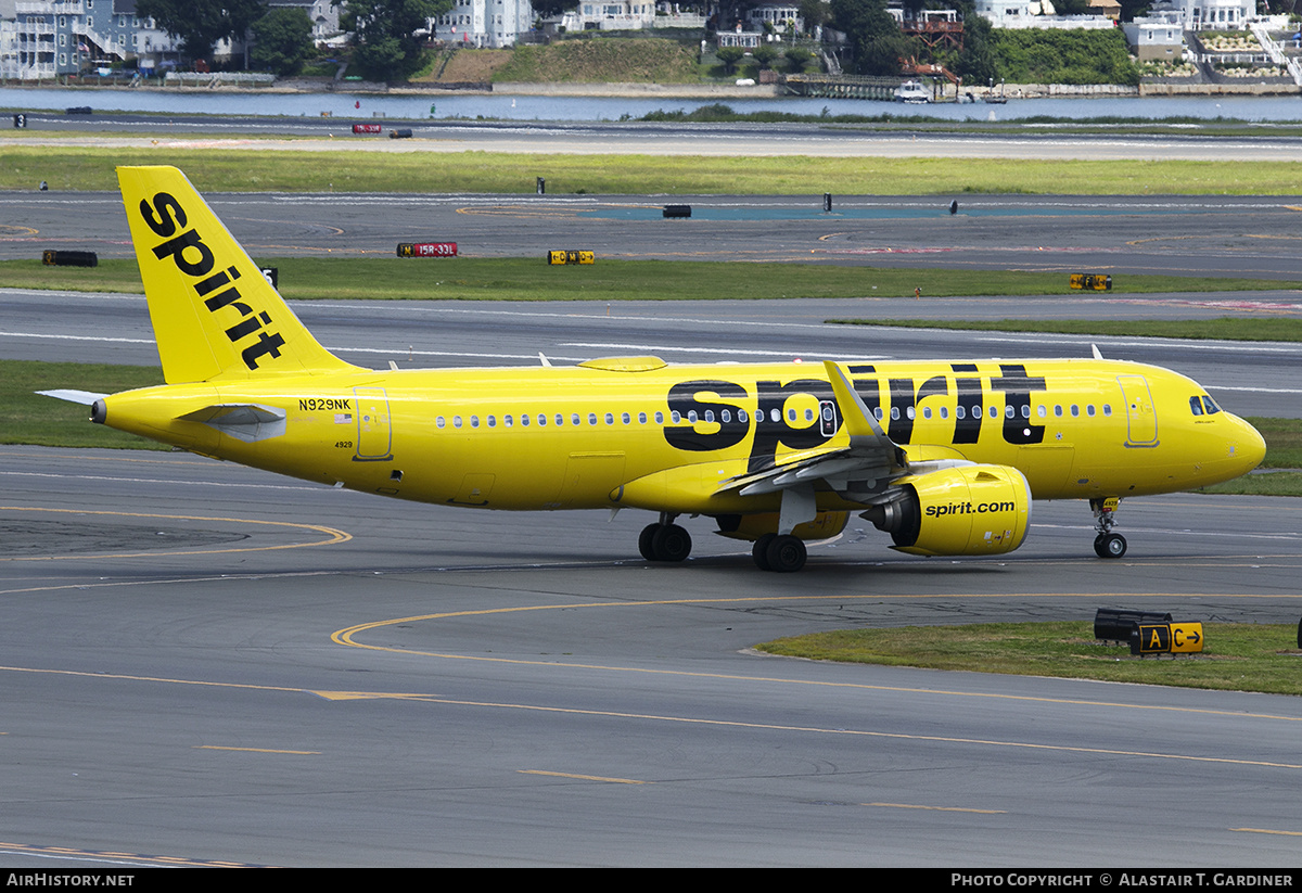 Aircraft Photo of N929NK | Airbus A320-271N | Spirit Airlines | AirHistory.net #703890