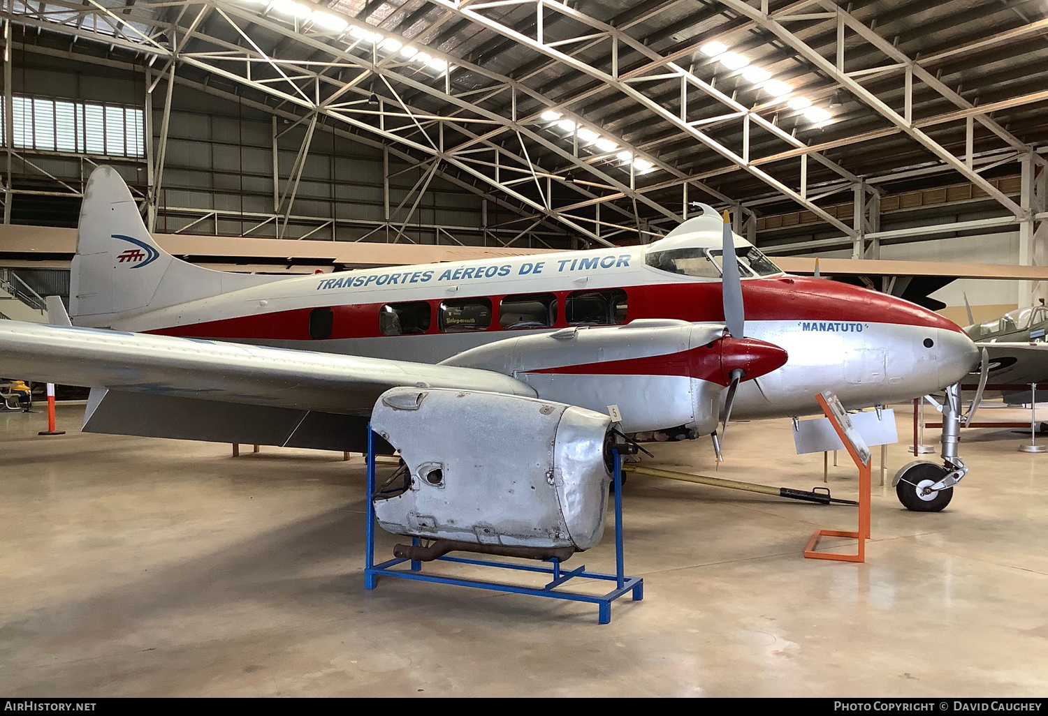 Aircraft Photo of CR-TAG | De Havilland D.H. 104 Dove 1B | Transportes Aéreos de Timor | AirHistory.net #703903