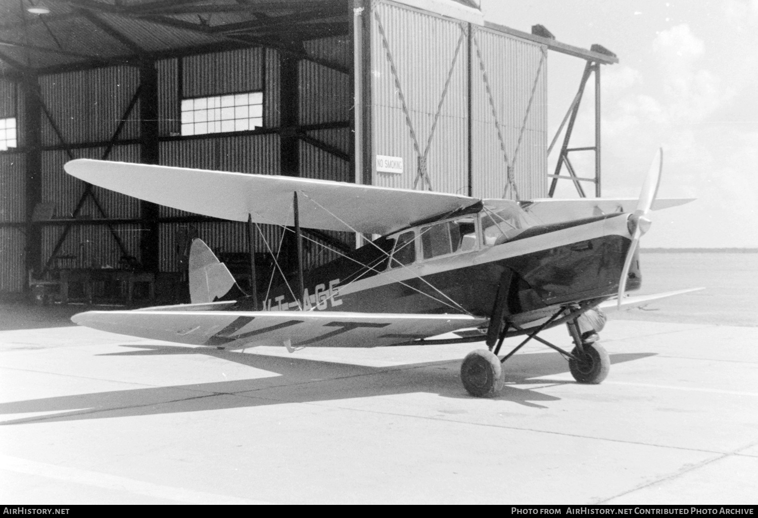 Aircraft Photo of VT-AGE | De Havilland D.H. 87A Hornet Moth | AirHistory.net #703922