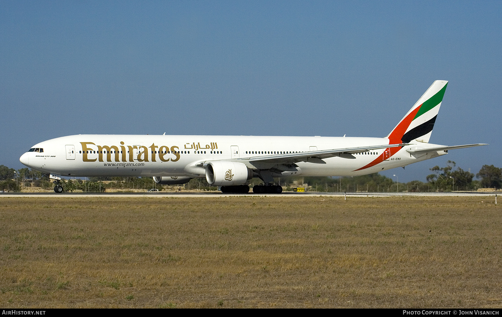 Aircraft Photo of A6-EMO | Boeing 777-31H | Emirates | AirHistory.net #703923