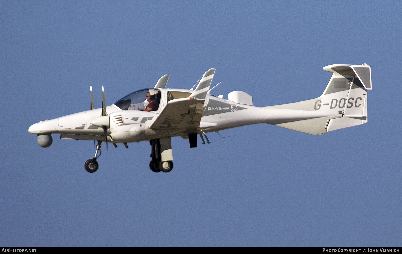 Aircraft Photo of G-DOSC | Diamond DA42 MPP Guardian | AirHistory.net #703924