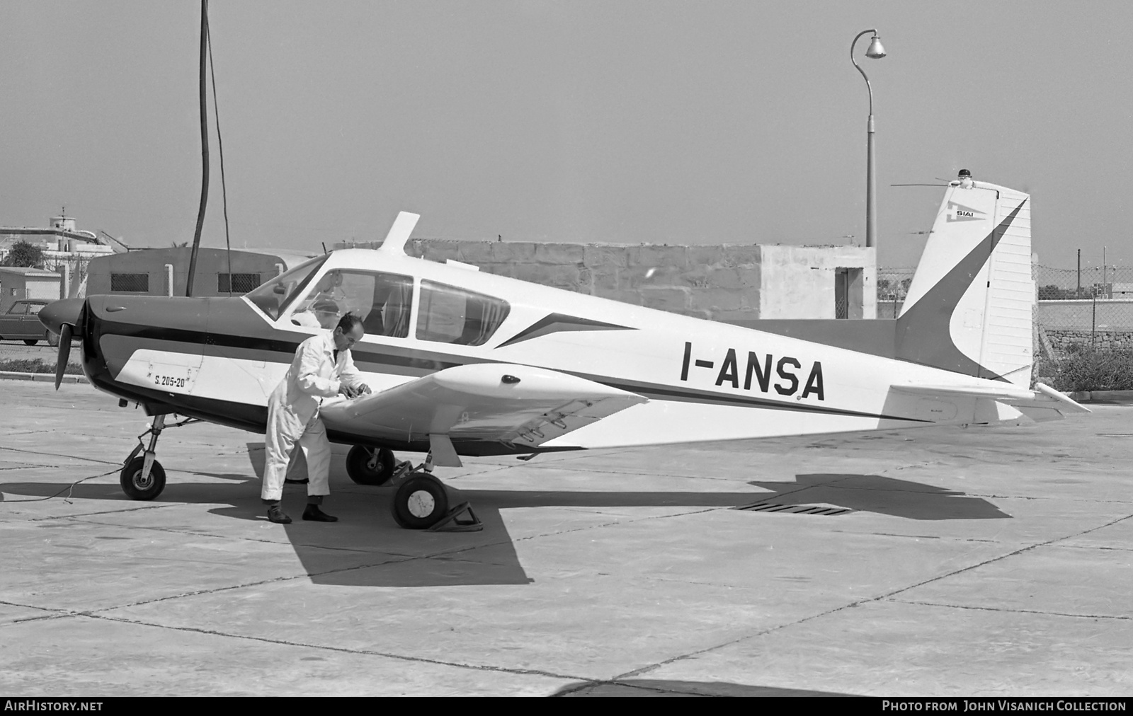 Aircraft Photo of I-ANSA | SIAI-Marchetti S-205-20R | AirHistory.net #703927