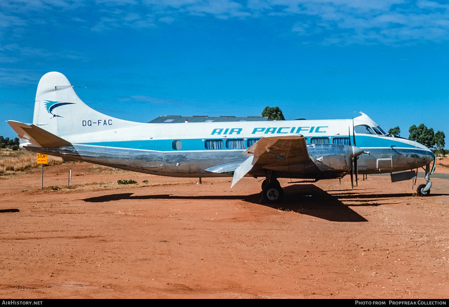 Aircraft Photo of DQ-FAC | De Havilland D.H. 114 Heron 2E | Air Pacific | AirHistory.net #703938