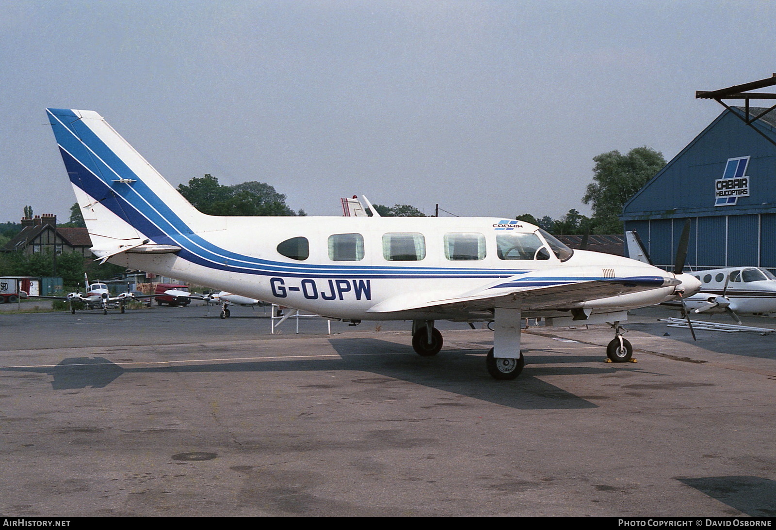 Aircraft Photo of G-OJPW | Piper PA-31-310 Navajo C | Cabair | AirHistory.net #703949
