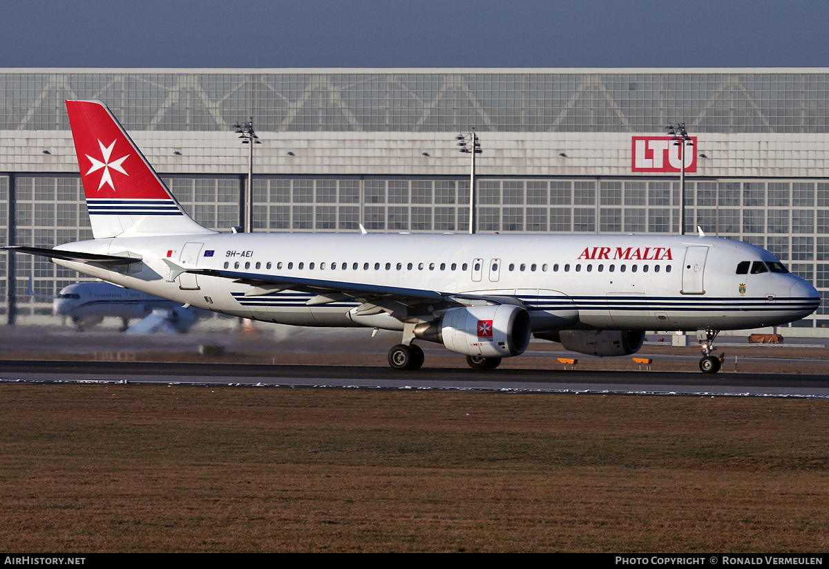 Aircraft Photo of 9H-AEI | Airbus A320-214 | Air Malta | AirHistory.net #703962
