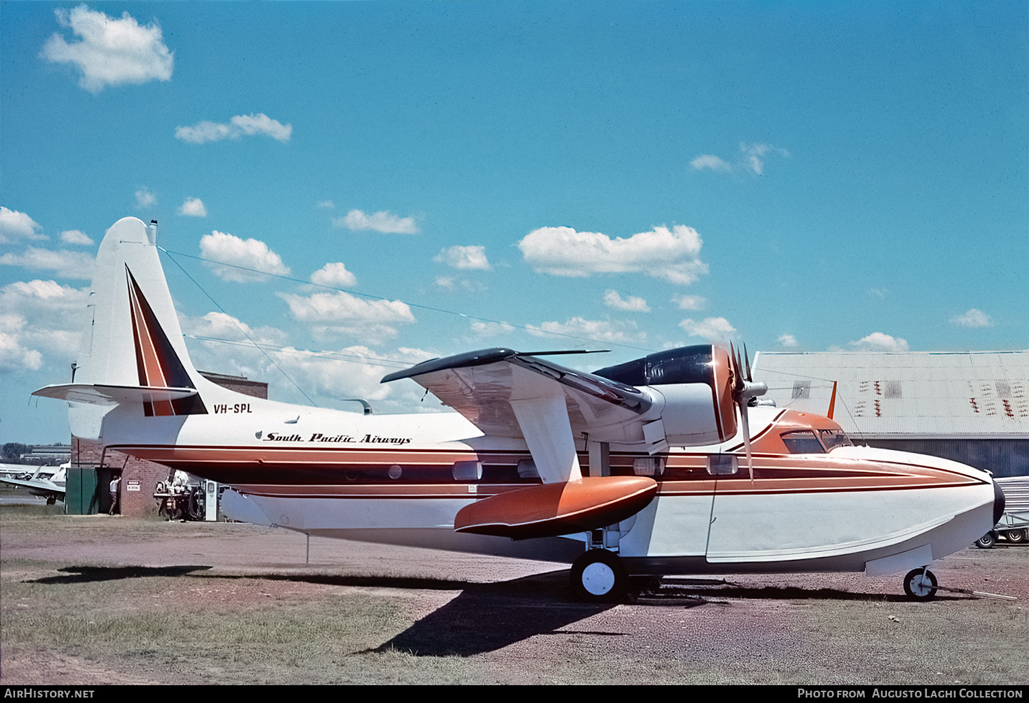 Aircraft Photo of VH-SPL | Grumman G-73 Mallard | South Pacific Airways - SPA | AirHistory.net #703991