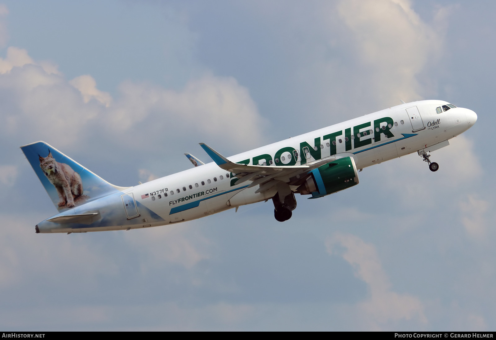 Aircraft Photo of N377FR | Airbus A320-251N | Frontier Airlines | AirHistory.net #704001