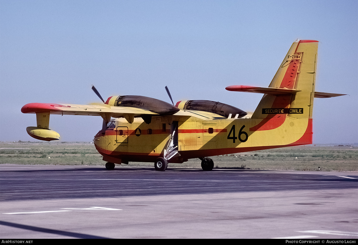 Aircraft Photo of F-ZBBV | Canadair CL-215-II (CL-215-1A10) | Sécurité Civile | AirHistory.net #704010