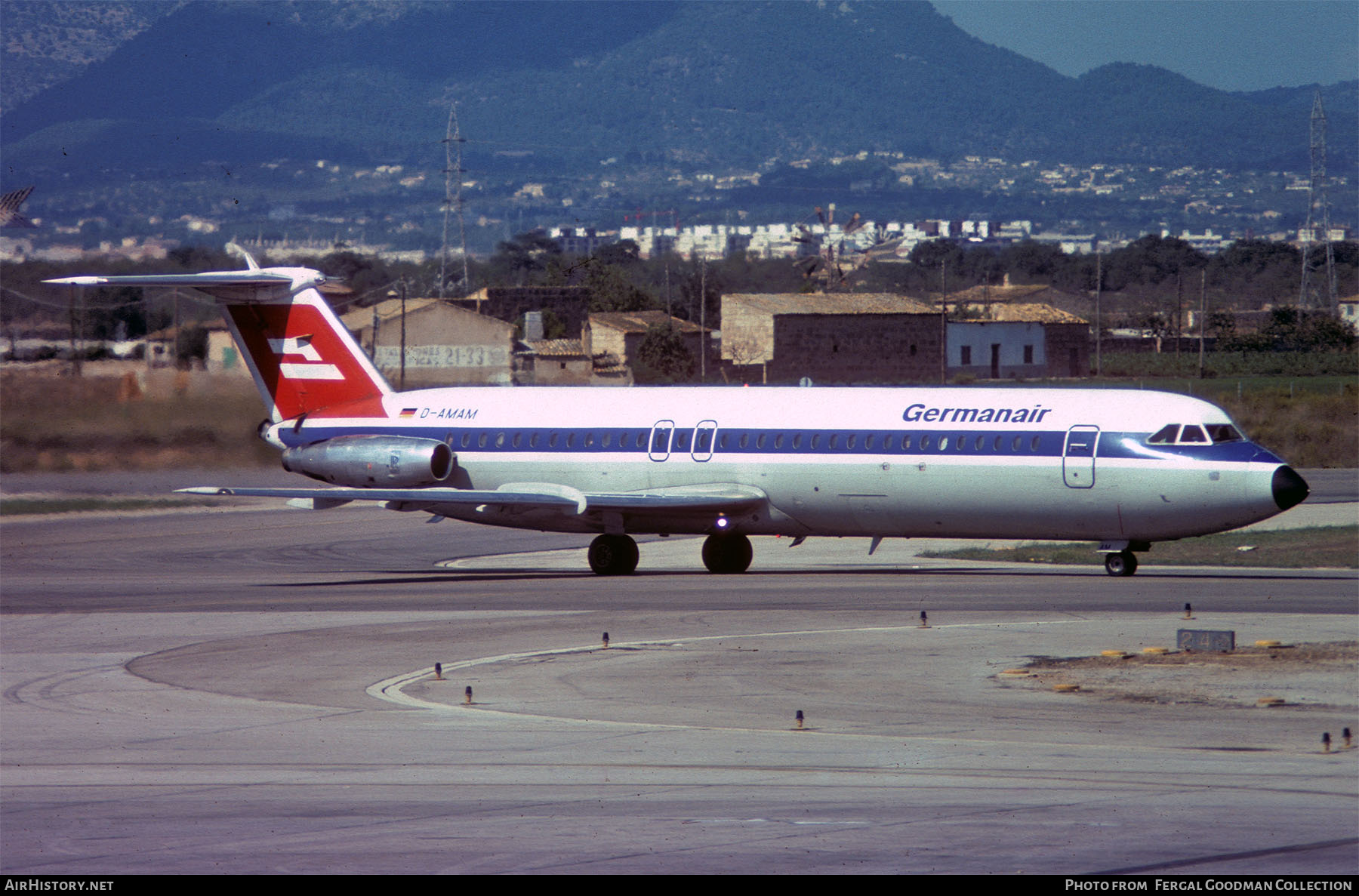 Aircraft Photo of D-AMAM | BAC 111-515FB One-Eleven | Germanair | AirHistory.net #704041