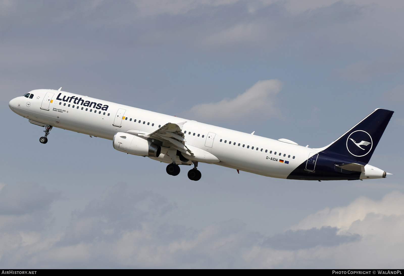 Aircraft Photo of D-AIDW | Airbus A321-231 | Lufthansa | AirHistory.net #704054
