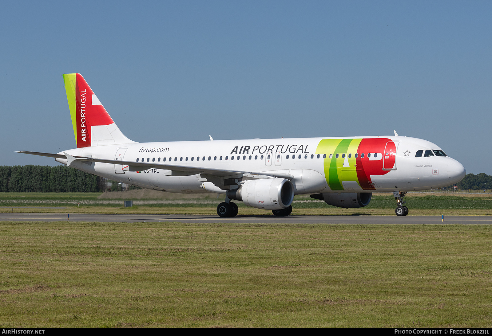 Aircraft Photo of CS-TNL | Airbus A320-214 | TAP Air Portugal | AirHistory.net #704062