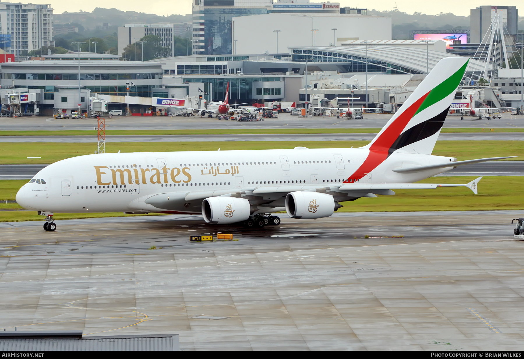Aircraft Photo of A6-EUE | Airbus A380-841 | Emirates | AirHistory.net #704076