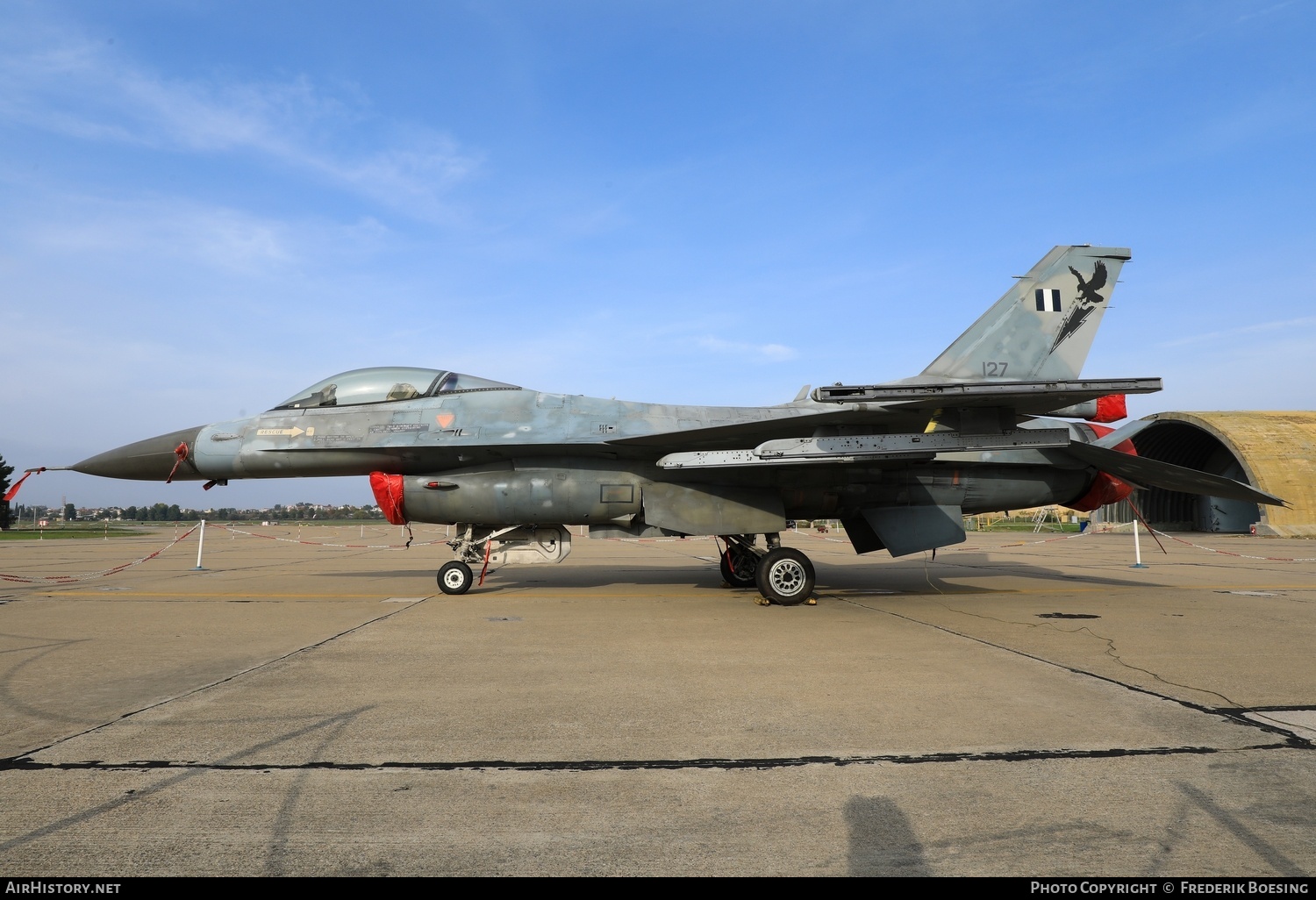 Aircraft Photo of 127 | Lockheed Martin F-16C Fighting Falcon | Greece - Air Force | AirHistory.net #704077
