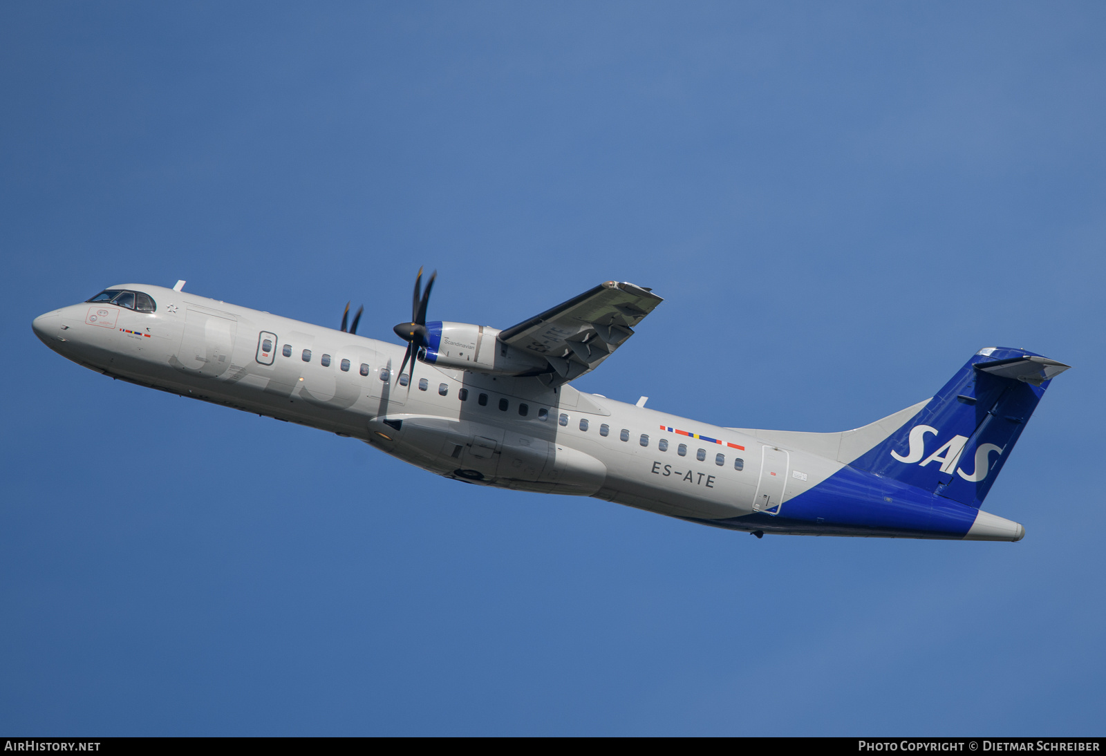 Aircraft Photo of ES-ATE | ATR ATR-72-600 (ATR-72-212A) | Scandinavian Airlines - SAS | AirHistory.net #704112