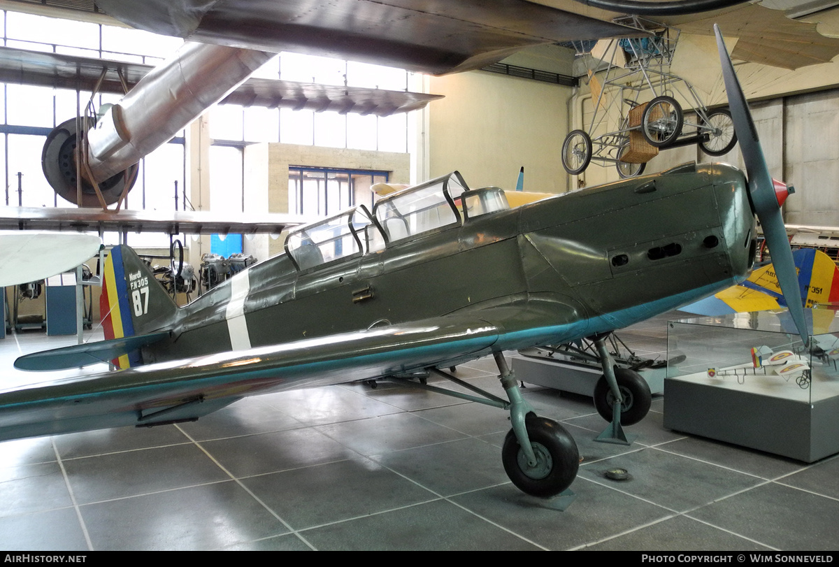 Aircraft Photo of 87 | Nardi Piaggio FN.305A | Romania - Air Force | AirHistory.net #704124