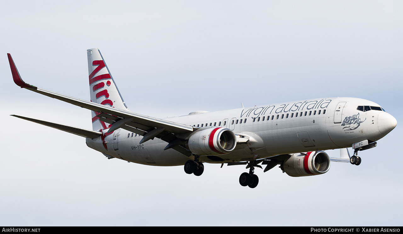 Aircraft Photo of VH-YFC | Boeing 737-81D | Virgin Australia Airlines | AirHistory.net #704129