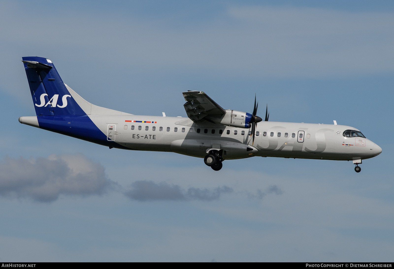 Aircraft Photo of ES-ATE | ATR ATR-72-600 (ATR-72-212A) | Scandinavian Airlines - SAS | AirHistory.net #704145