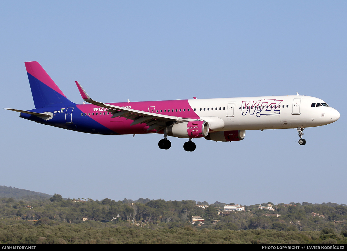 Aircraft Photo of HA-LTL | Airbus A321-231 | Wizz Air | AirHistory.net #704150