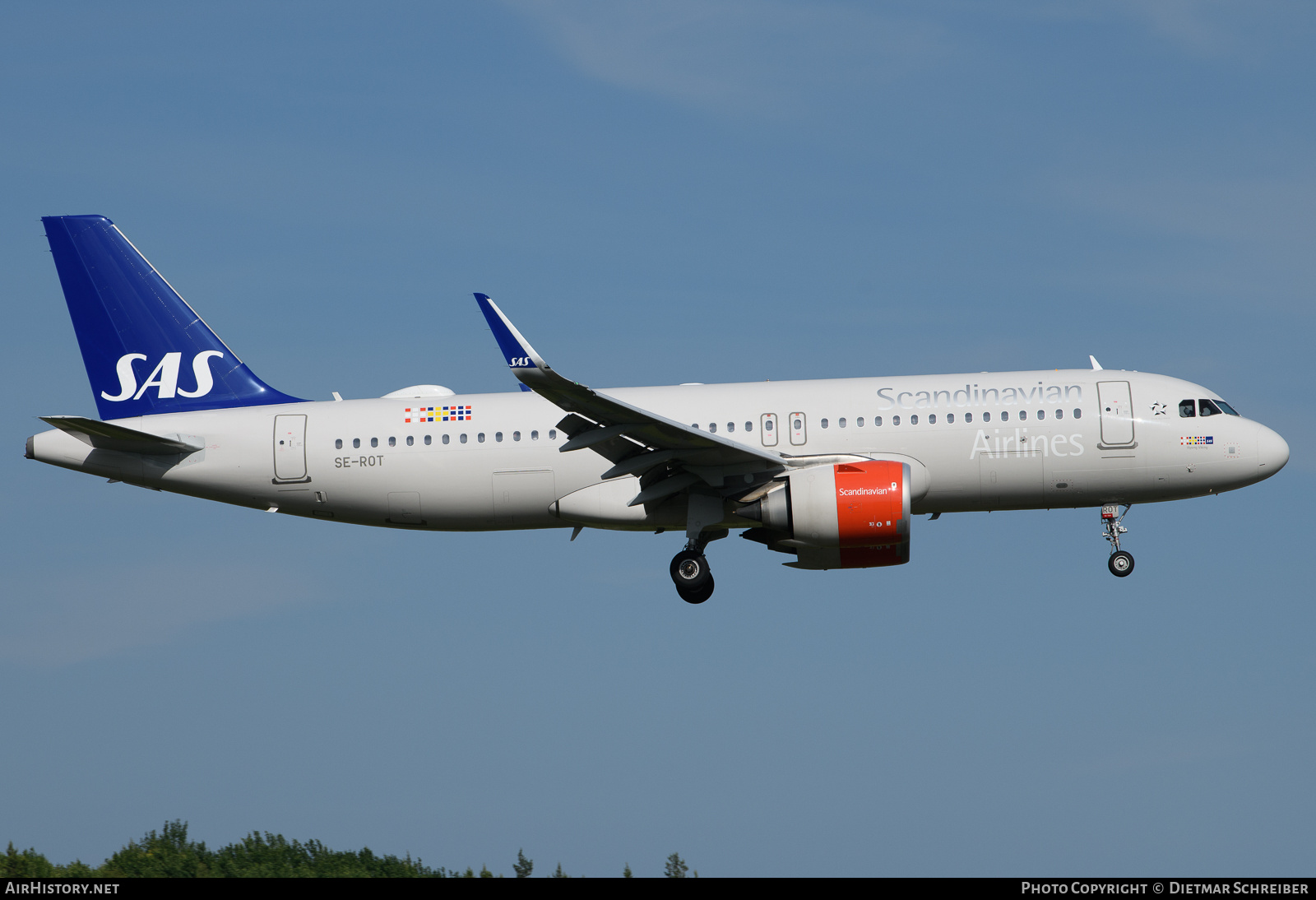 Aircraft Photo of SE-ROT | Airbus A320-251N | Scandinavian Airlines - SAS | AirHistory.net #704163