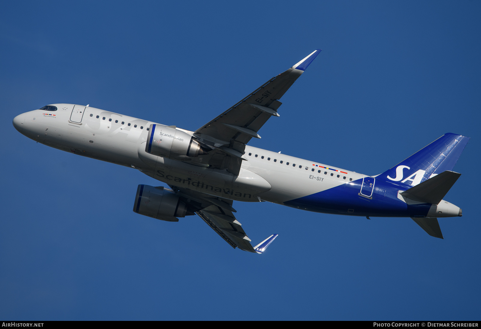 Aircraft Photo of EI-SIY | Airbus A320-251N | Scandinavian Airlines - SAS | AirHistory.net #704168