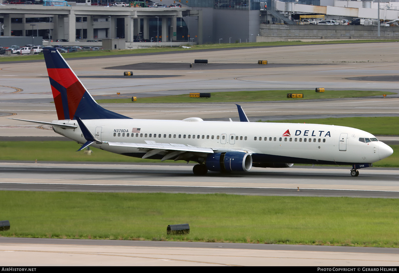 Aircraft Photo of N378DA | Boeing 737-832 | Delta Air Lines | AirHistory.net #704189