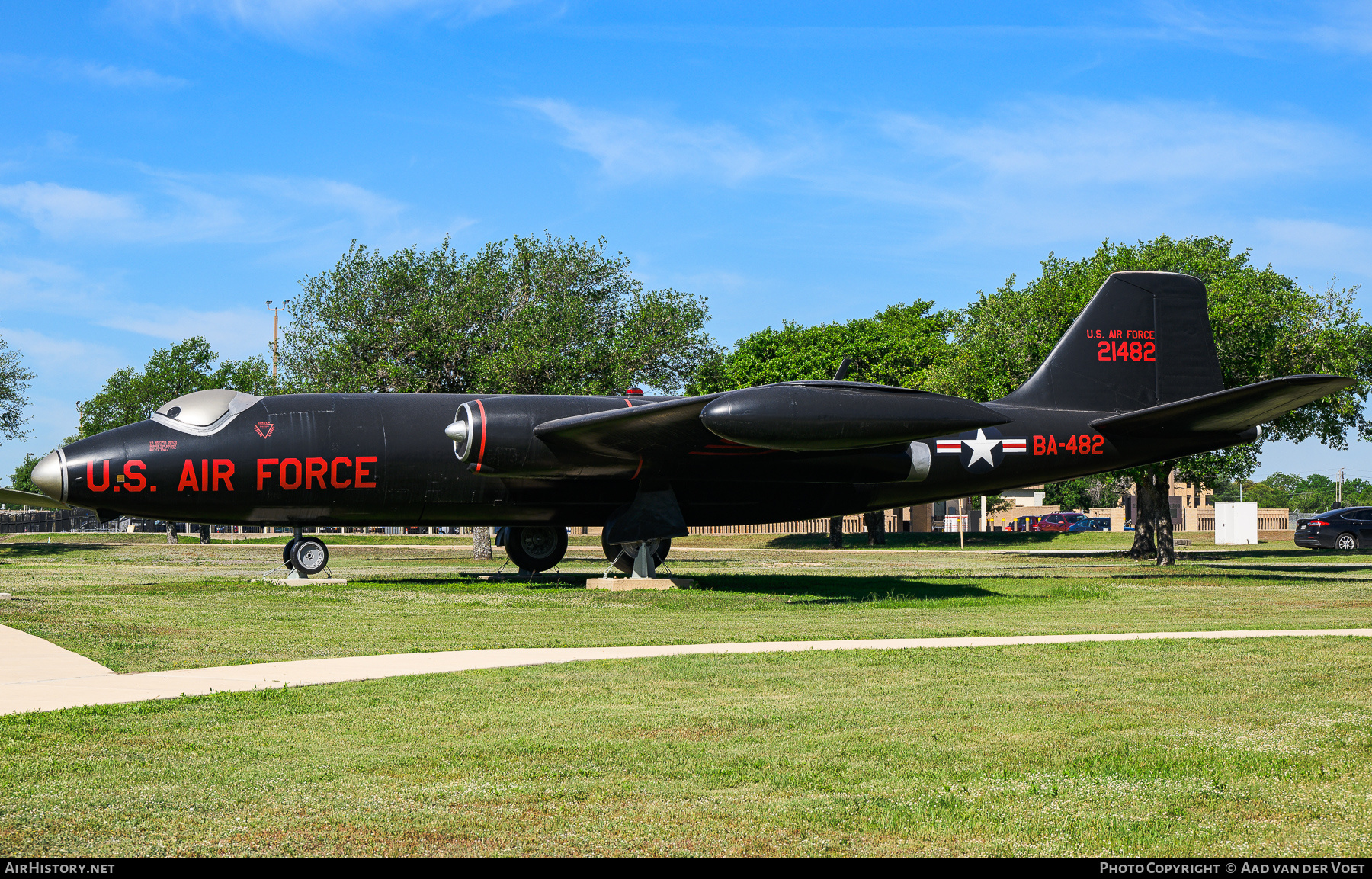 Aircraft Photo of 52-1482 / 21482 | Martin RB-57A Canberra | USA - Air Force | AirHistory.net #704198