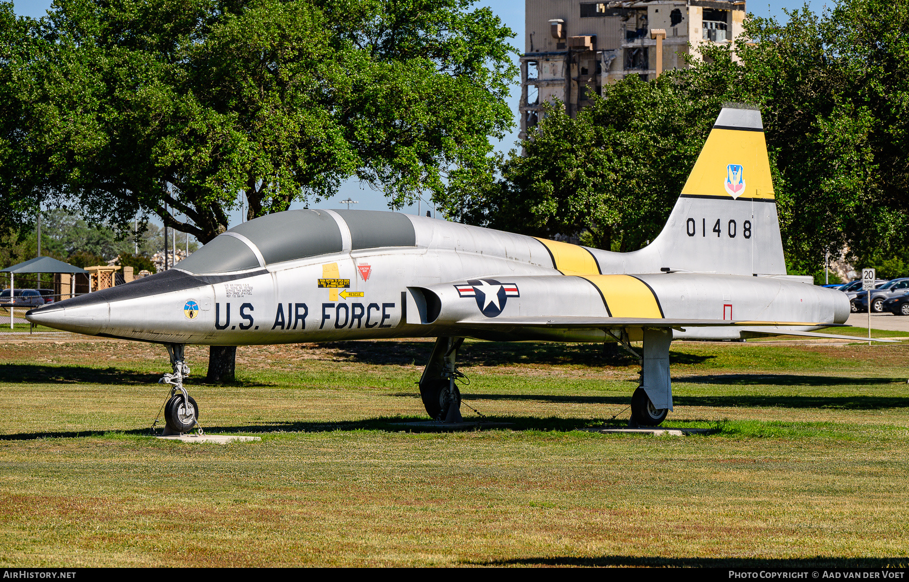 Aircraft Photo of 70-1408 / 01408 | Northrop F-5B Freedom Fighter | USA - Air Force | AirHistory.net #704205