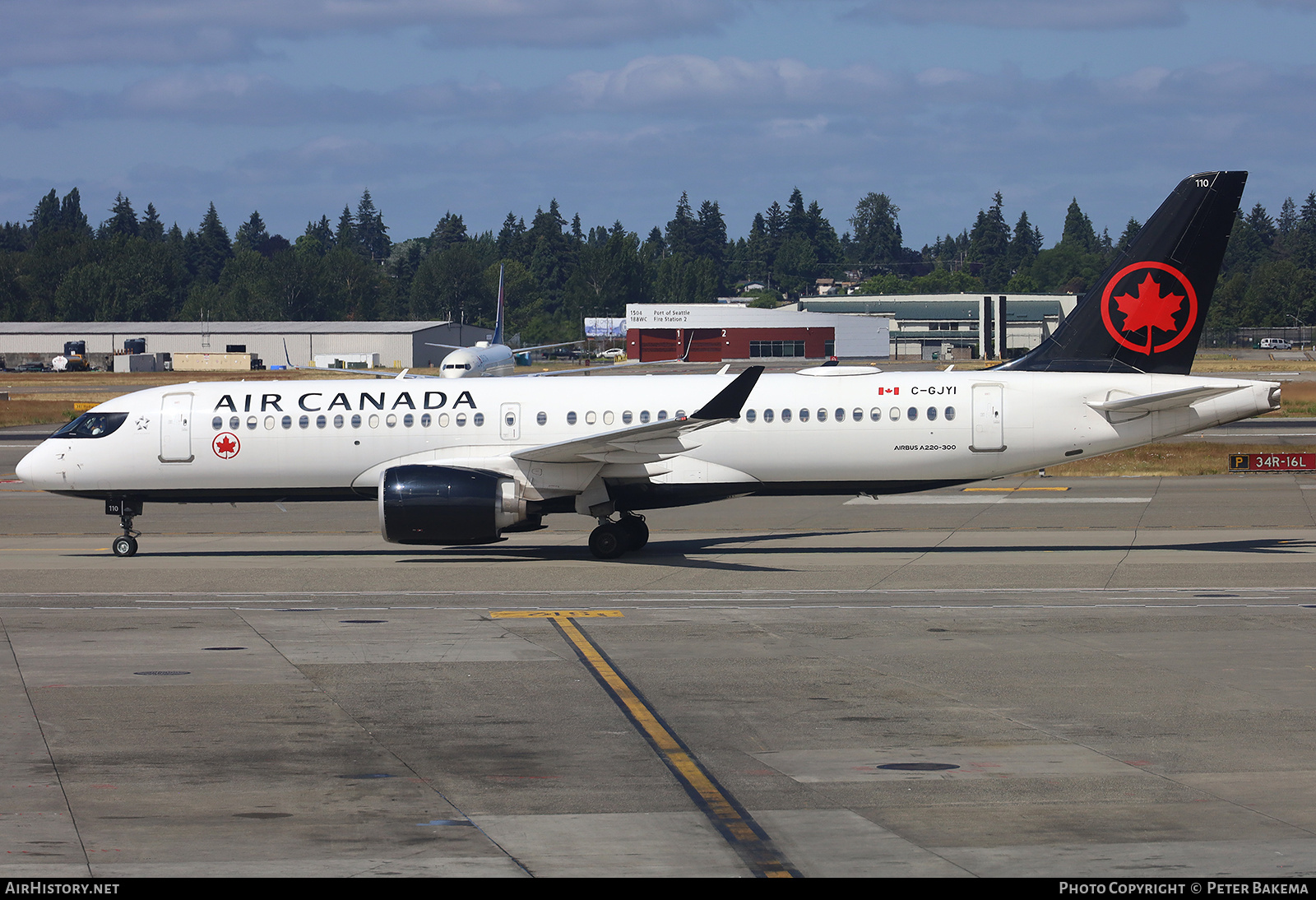 Aircraft Photo of C-GJYI | Airbus A220-371 (BD-500-1A11) | Air Canada | AirHistory.net #704215