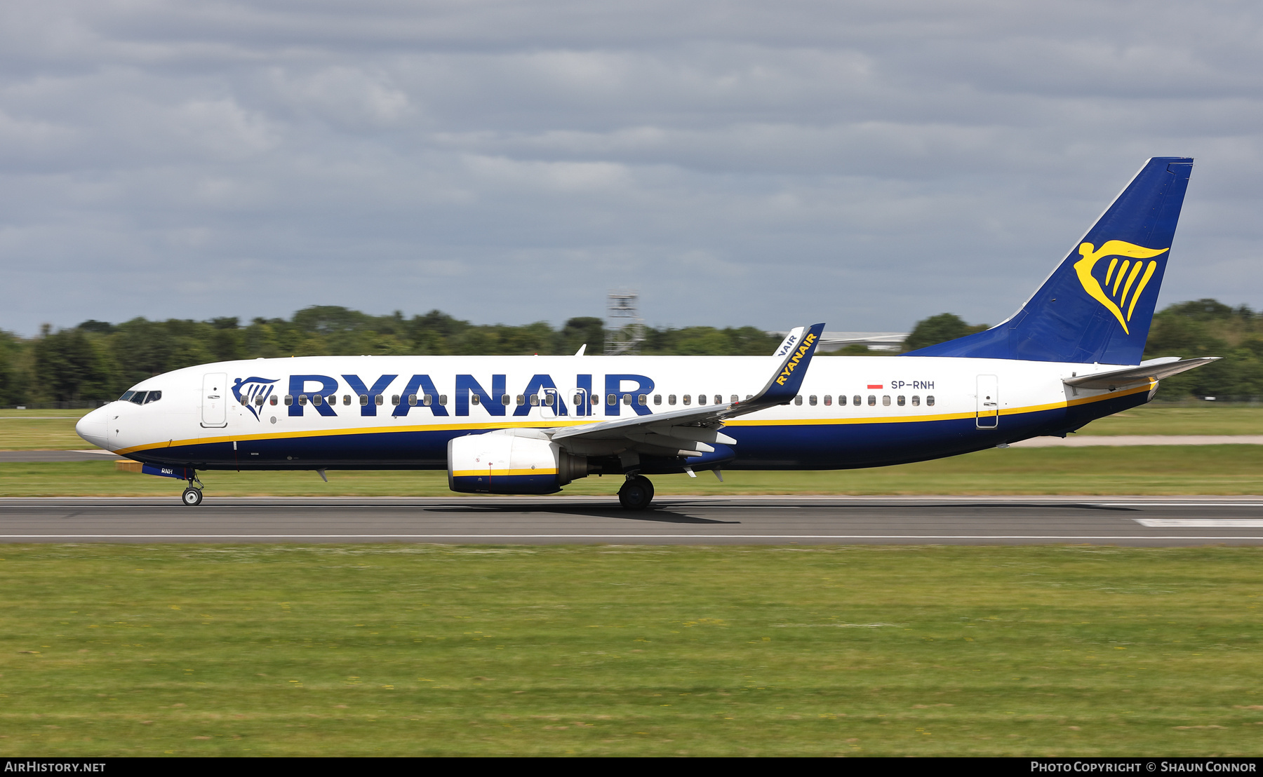 Aircraft Photo of SP-RNH | Boeing 737-8AS | Ryanair | AirHistory.net #704277