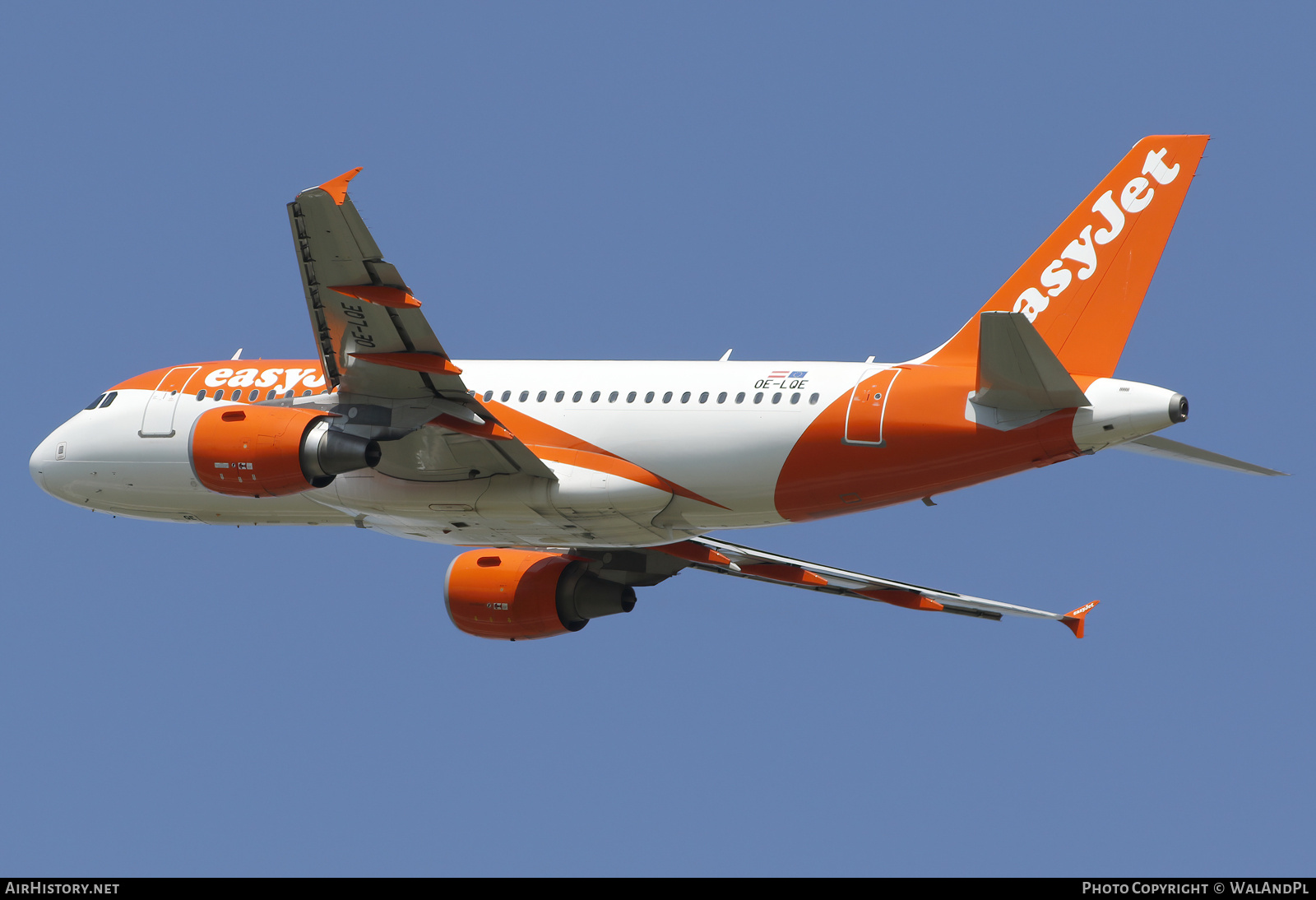 Aircraft Photo of OE-LQE | Airbus A319-111 | EasyJet | AirHistory.net #704314