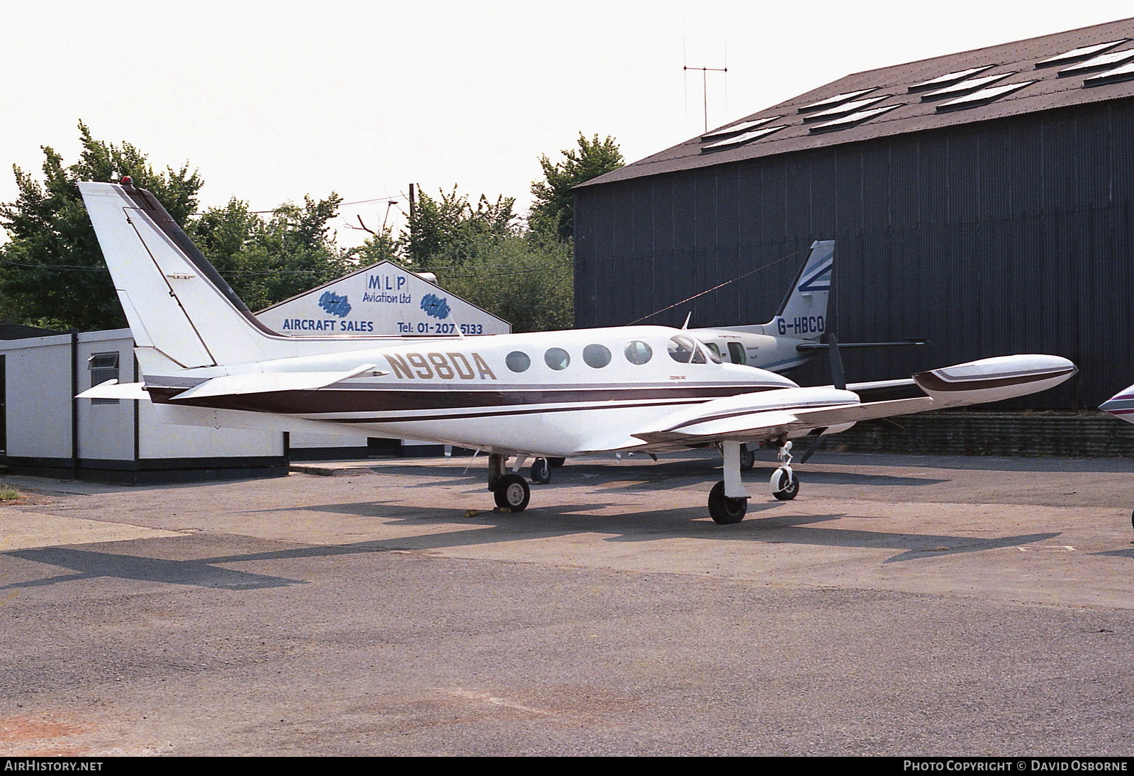 Aircraft Photo of N98DA | Cessna 340A | AirHistory.net #704317