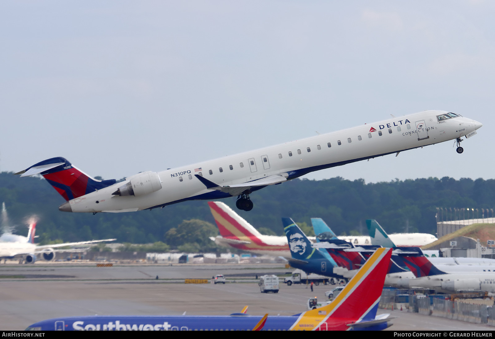 Aircraft Photo of N310PQ | Bombardier CRJ-900LR (CL-600-2D24) | Delta Connection | AirHistory.net #704328