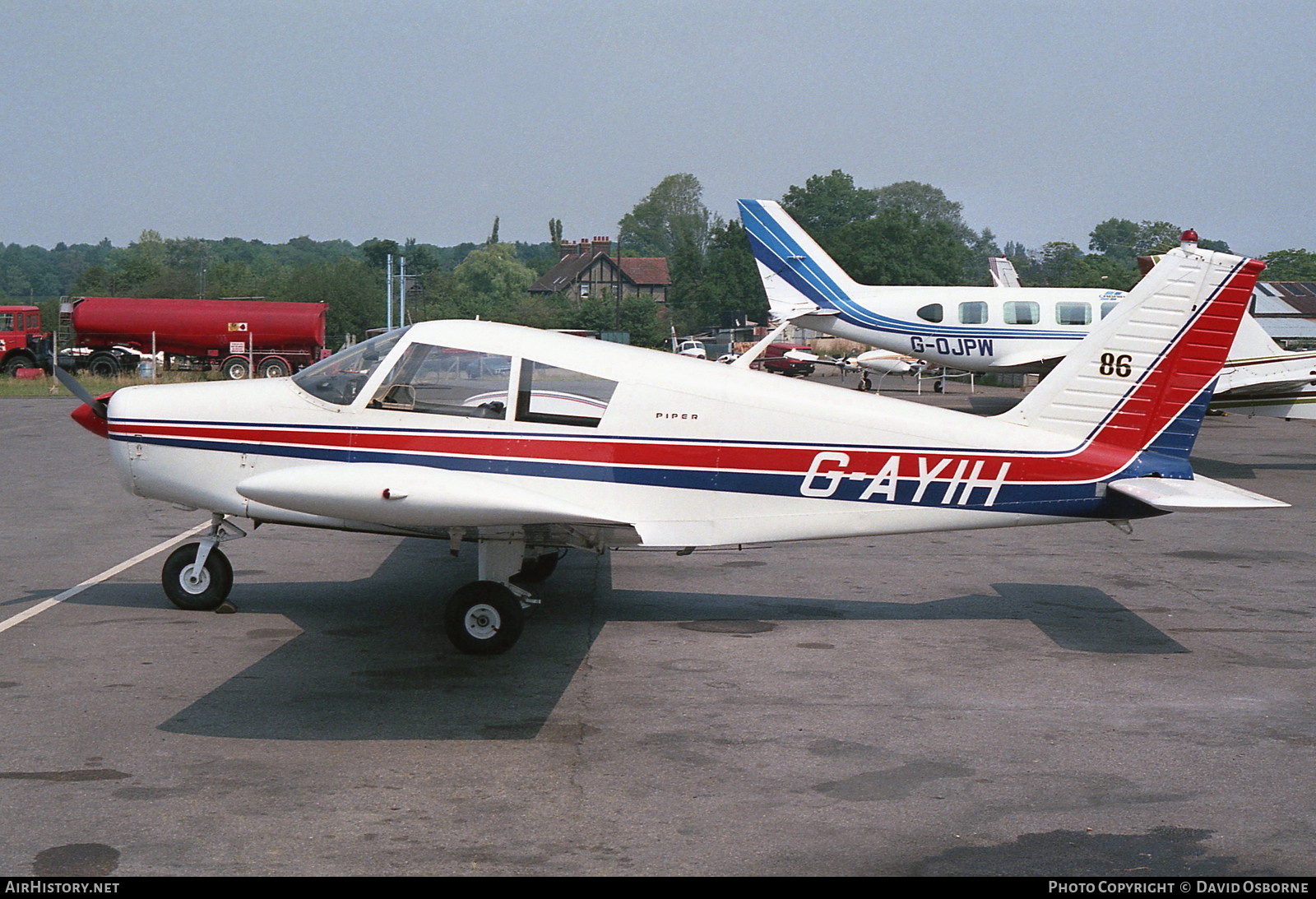 Aircraft Photo of G-AYIH | Piper PA-28-140 Cherokee | AirHistory.net #704330