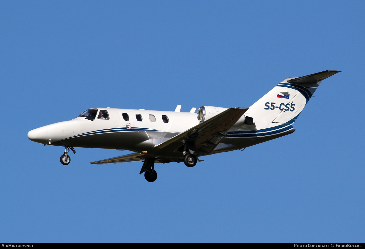 Aircraft Photo of S5-CSS | Cessna 525 CitationJet | AirHistory.net #704335