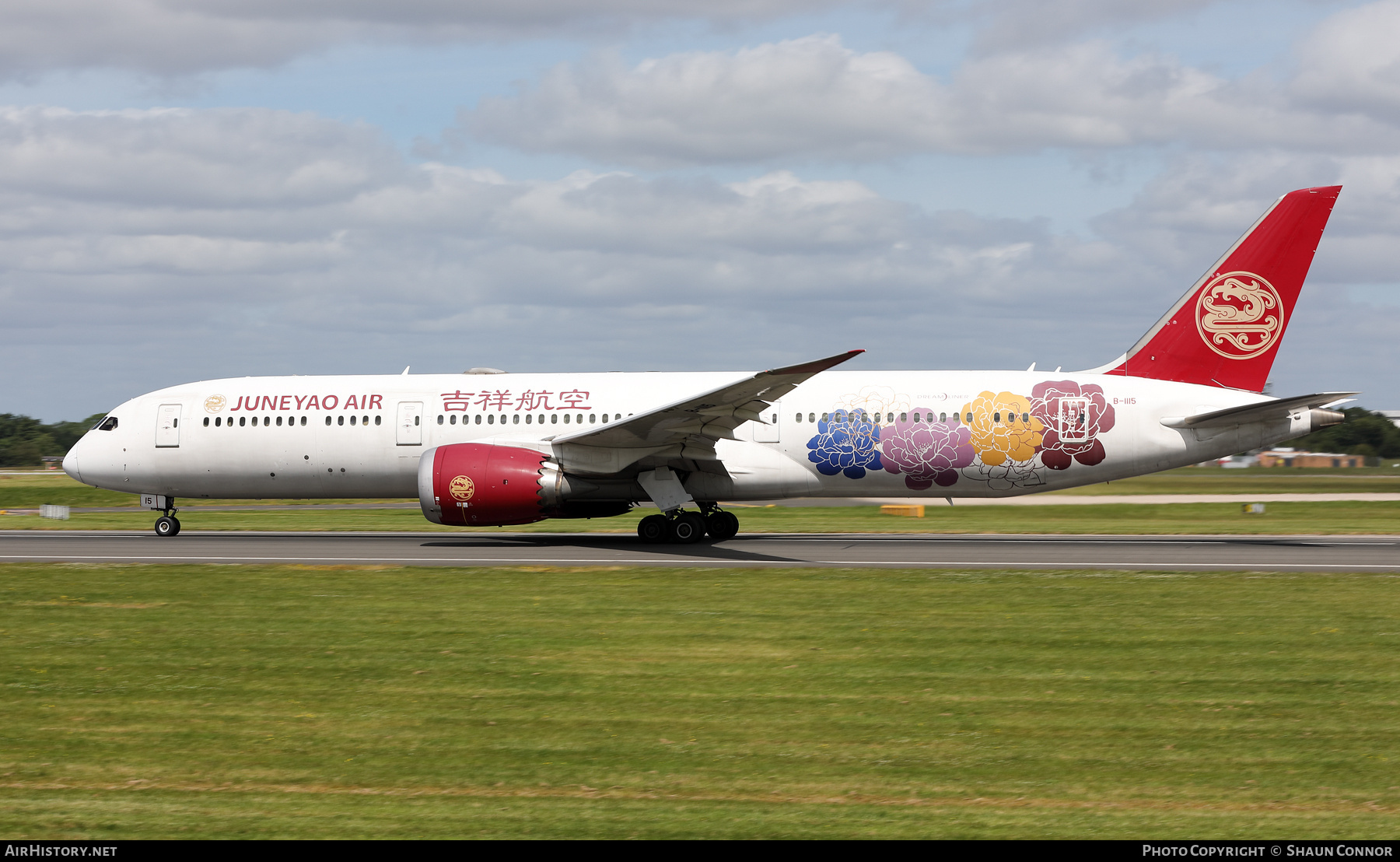 Aircraft Photo of B-1115 | Boeing 787-9 Dreamliner | Juneyao Airlines | AirHistory.net #704345