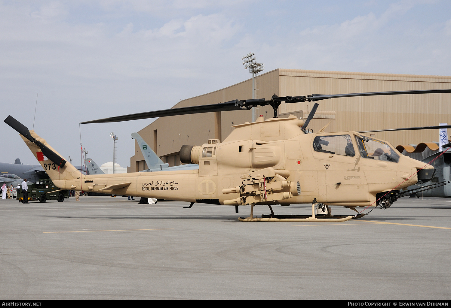 Aircraft Photo of 973 | Bell AH-1F Cobra (209) | Bahrain - Air Force | AirHistory.net #704392