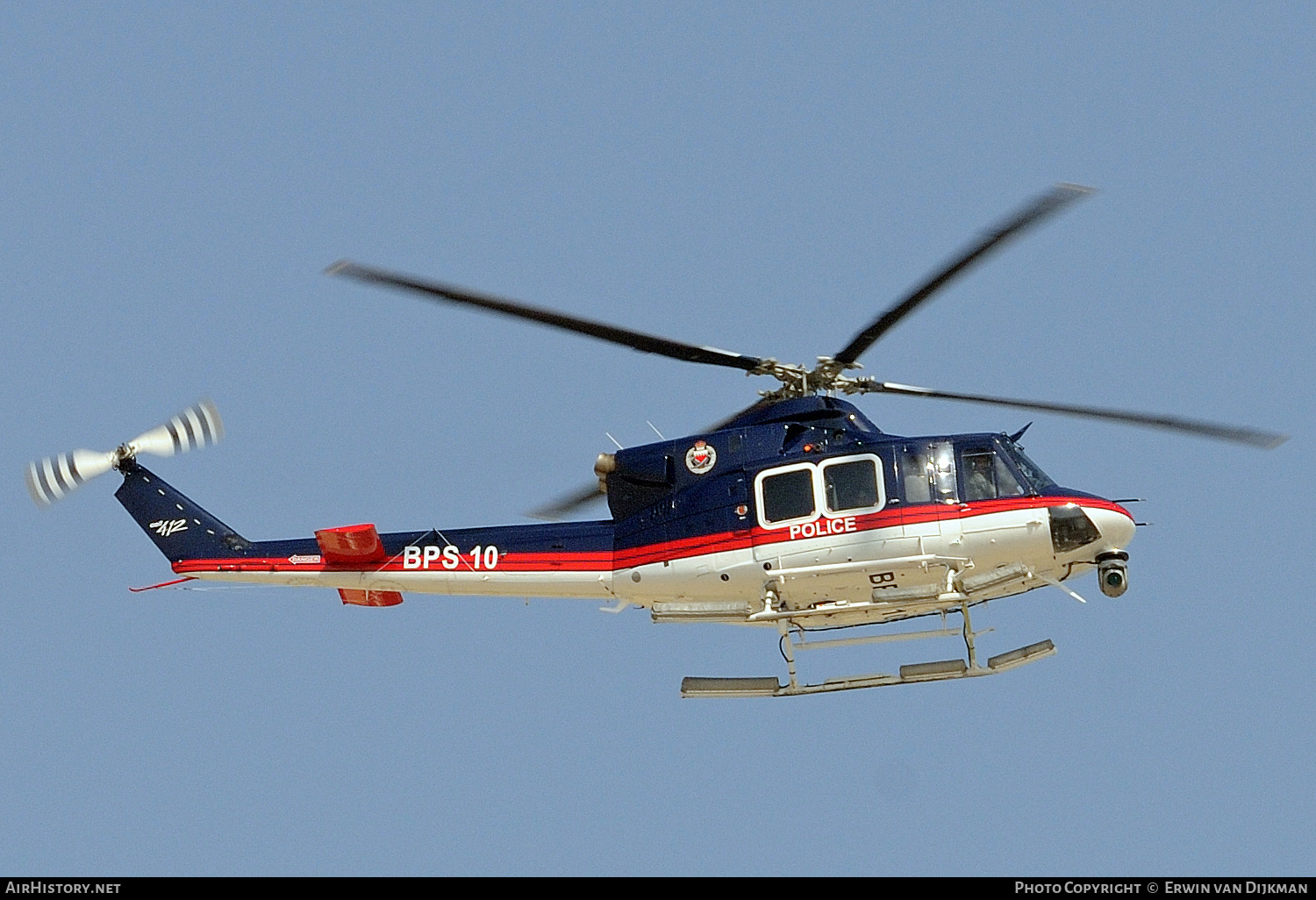 Aircraft Photo of BPS-10 | Bell 412EP | Bahrain - Police | AirHistory.net #704395