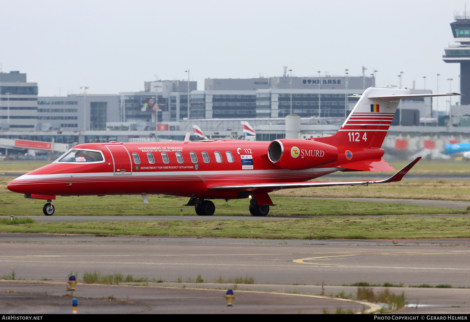 Aircraft Photo of 1124 | Learjet 75 | Government of Romania - Ministry of Internal Affairs | AirHistory.net #704399