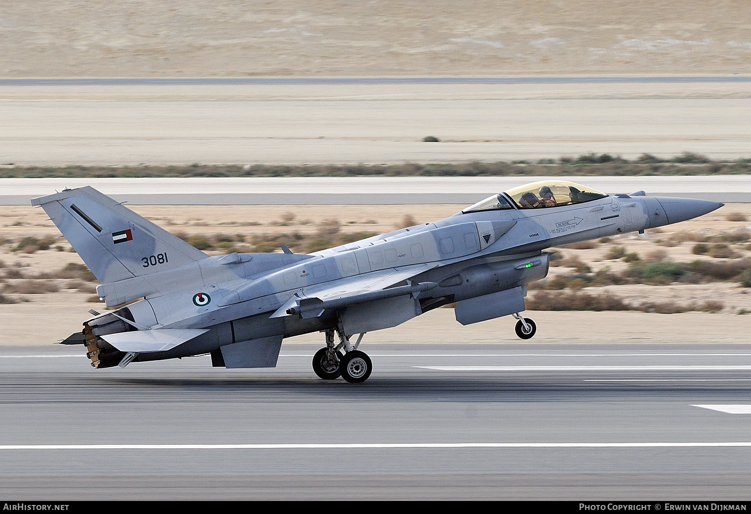 Aircraft Photo of 3081 | Lockheed Martin F-16E Fighting Falcon | United Arab Emirates - Air Force | AirHistory.net #704416