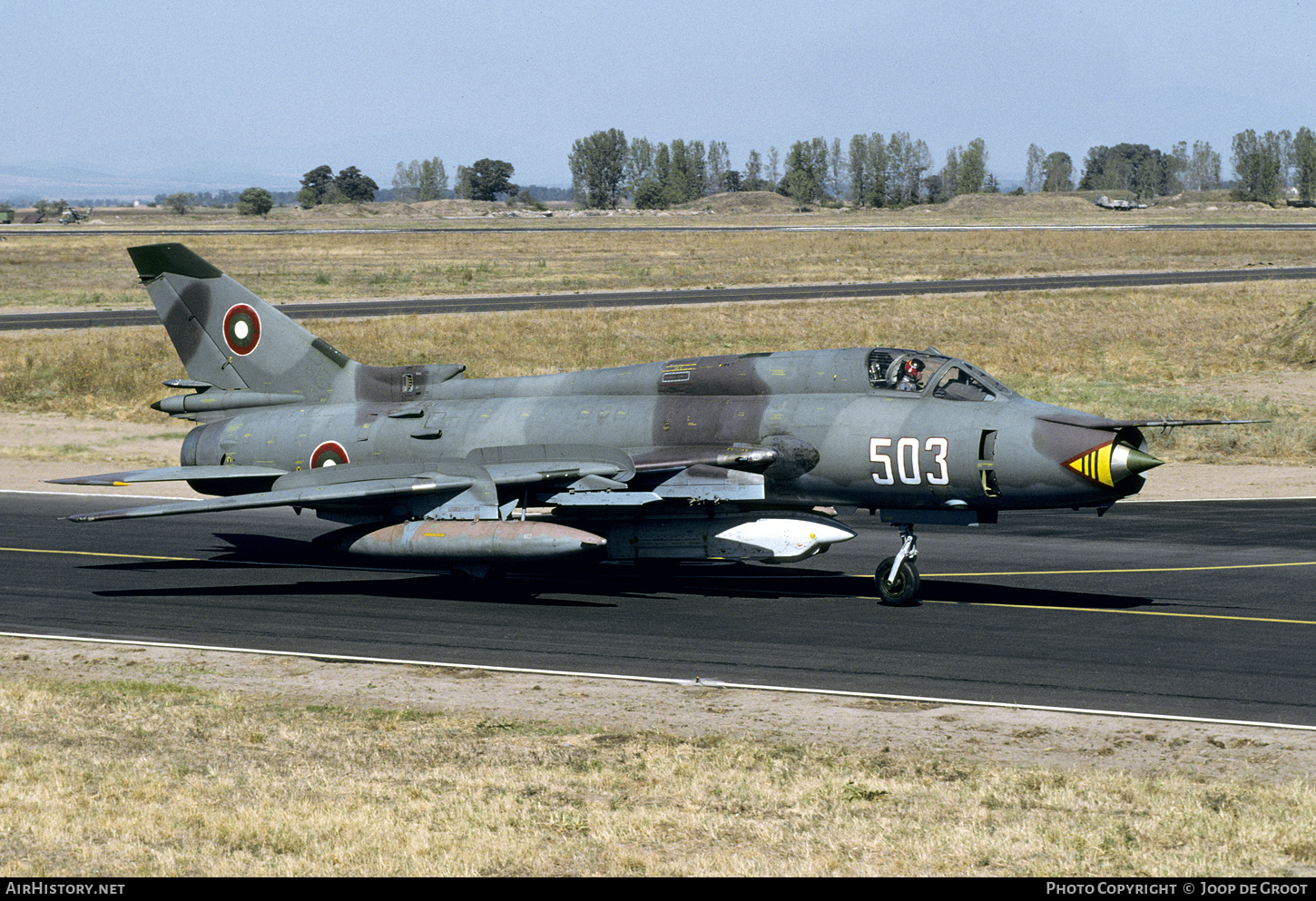 Aircraft Photo of 503 | Sukhoi Su-22M4 | Bulgaria - Air Force | AirHistory.net #704423
