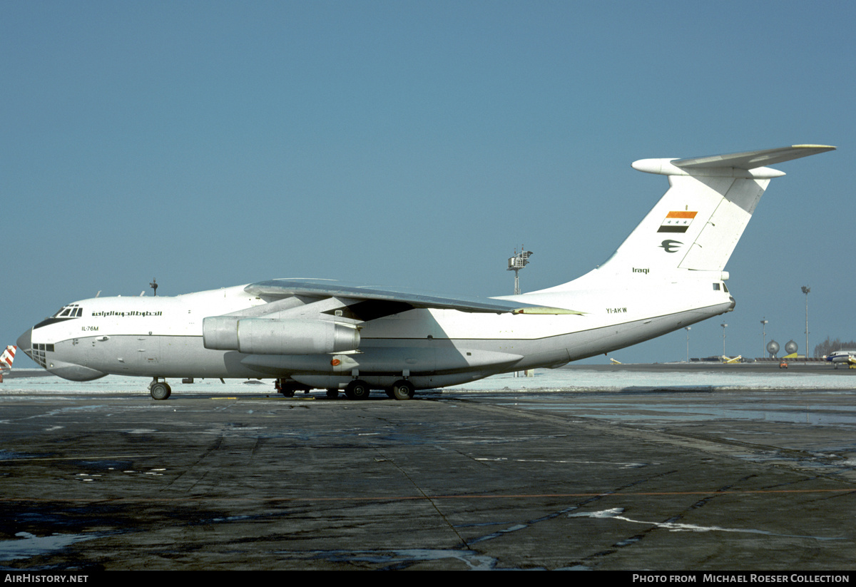 Aircraft Photo of YI-AKW | Ilyushin Il-76M | Iraqi Airways | AirHistory.net #704472