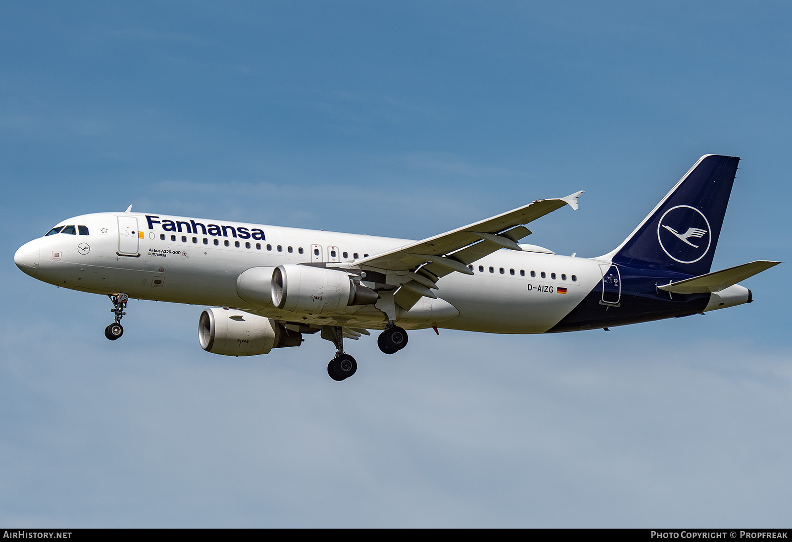 Aircraft Photo of D-AIZG | Airbus A320-214 | Lufthansa | AirHistory.net #704479