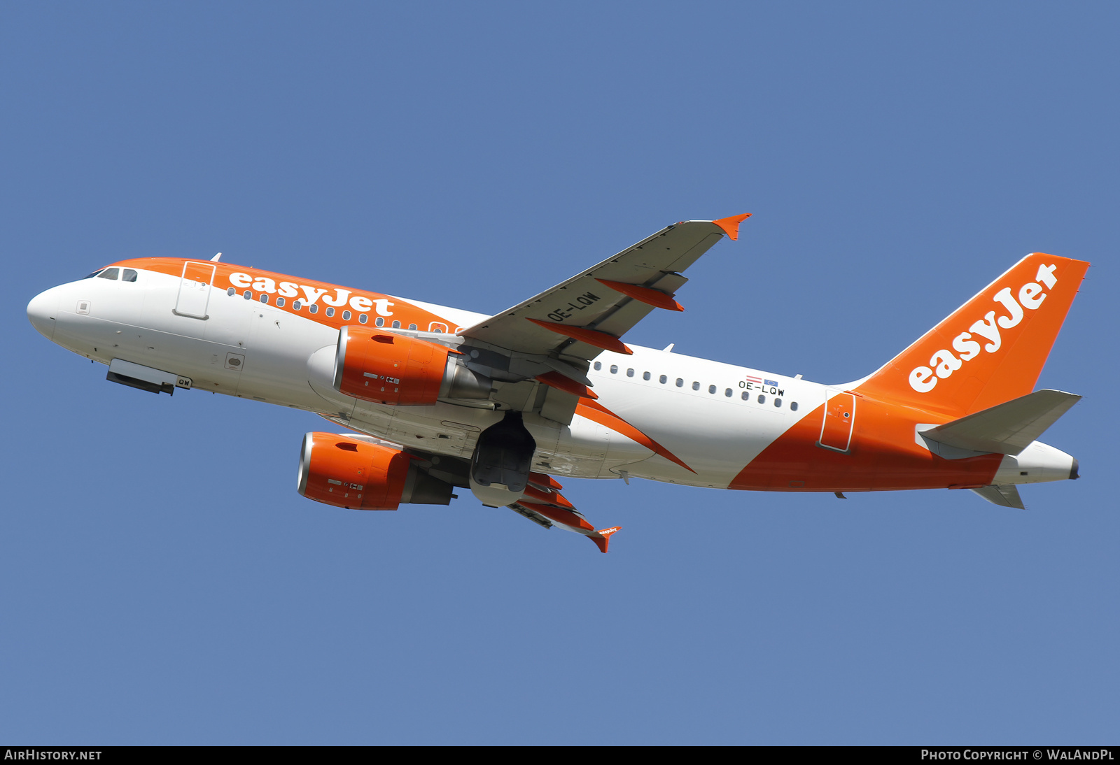Aircraft Photo of OE-LQW | Airbus A319-111 | EasyJet | AirHistory.net #704493