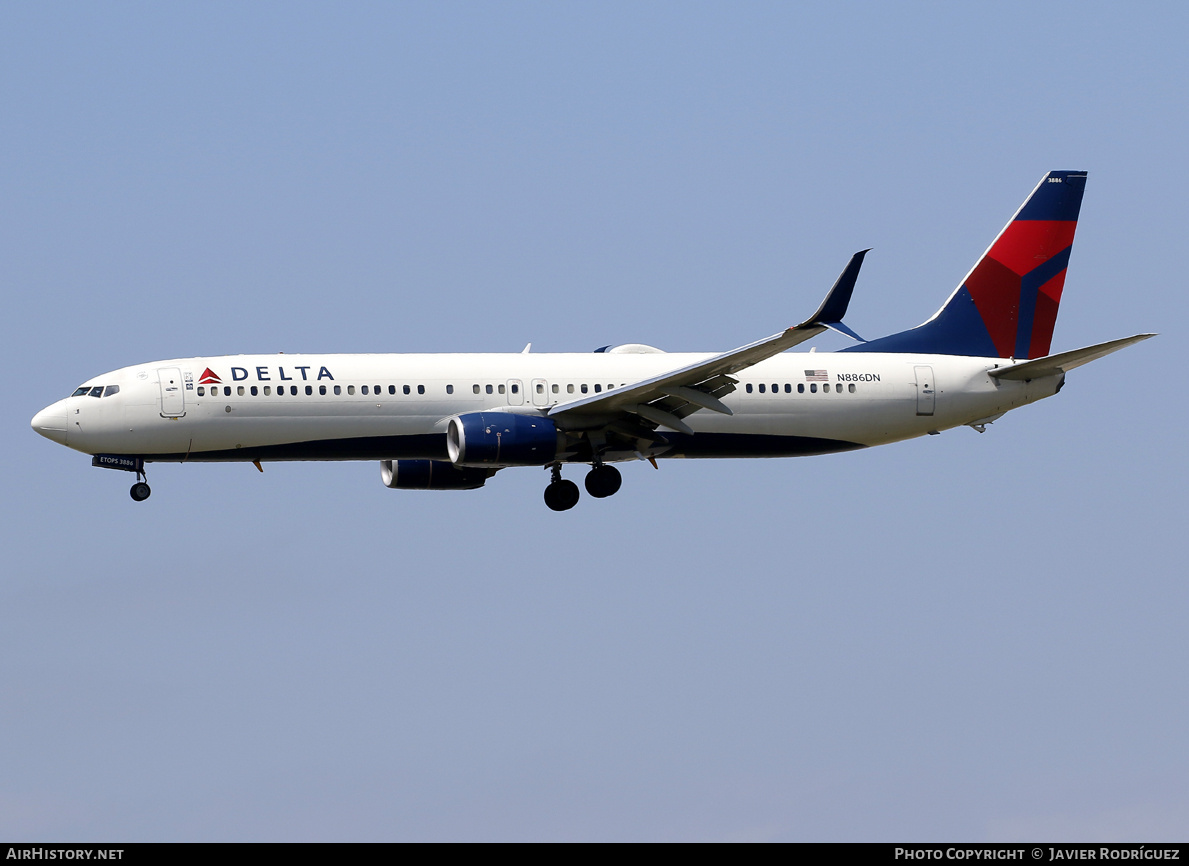 Aircraft Photo of N886DN | Boeing 737-900/ER | Delta Air Lines | AirHistory.net #704518
